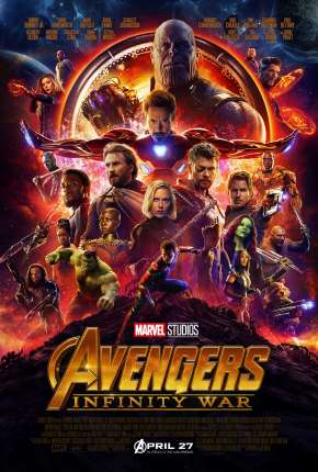 Capa para download torrent de Filme Vingadores - Guerra Infinita - IMAX