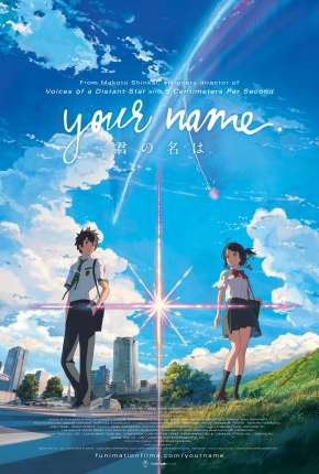Capa para download torrent de Filme Your Name.