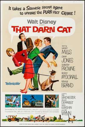 Capa para download torrent de Filme Aquele Gato Danado / O Diabólico Agente D.C