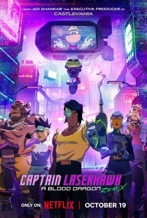 Capa do título semelhante: Capitão Laserhawk - Remix Blood Dragon - 1ª Temporada