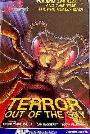 Capa do título semelhante: O Terror que Vem do Céu / Terror Out of the Sky