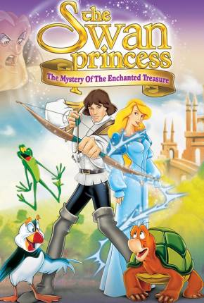 Capa para download torrent de Filme A Princesa Encantada 3 / The Swan Princess: The Mystery of the Enchanted Treasure