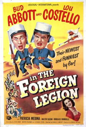 Capa para download torrent de Filme Abbott Costello na Legião Estrangeira