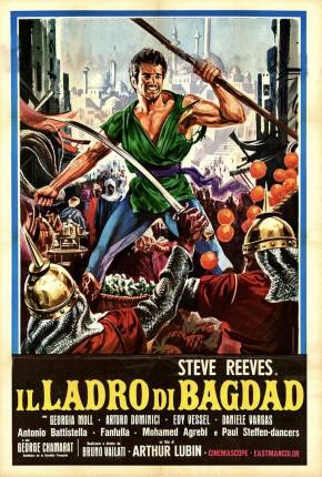 Capa do título semelhante: As Aventuras do Ladrão de Bagdá