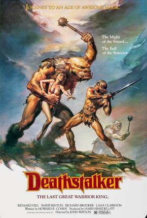 Capa do título semelhante: Deathstalker - O Guerreiro Invencível - Legendado