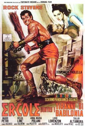Capa para download torrent de Filme Hércules Contra os Tiranos da Babilônia - Legendado
