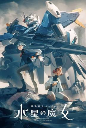 Capa para download torrent de Desenho Mobile Suit Gundam: The Witch from Mercury