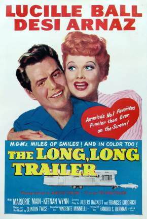 Capa para download torrent de Filme Lua de Mel Agitada / The Long Long Trailer