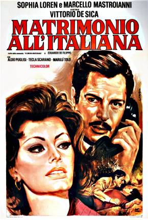 Capa para download torrent de Filme Matrimônio à Italiana
