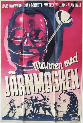 Capa para download torrent de Filme O Homem da Máscara de Ferro / O Máscara de Ferro