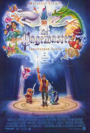 Capa para download torrent de Filme Pagemaster, o Mestre da Fantasia