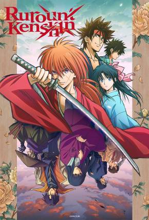Capa para download torrent de Desenho Rurouni Kenshin - Meiji Kenkaku Romantan - Legendado
