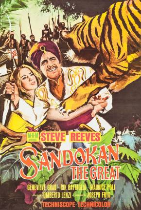Capa para download torrent de Filme Sandokan, O Grande