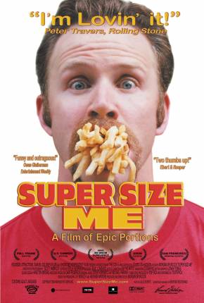 Capa para download torrent de Filme Super Size Me - A Dieta do Palhaço - Legendado