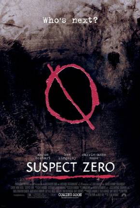 Capa para download torrent de Filme Suspeito Zero