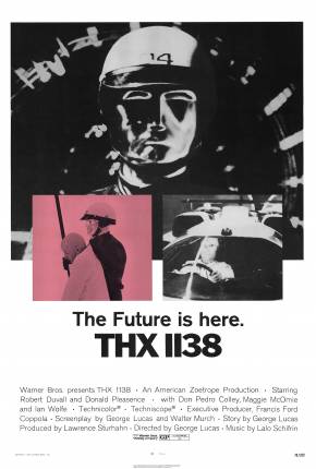 Capa para download torrent de Filme THX 1138