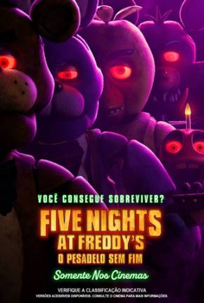Capa para download torrent de Filme Five Nights At Freddys - O Pesadelo Sem Fim
