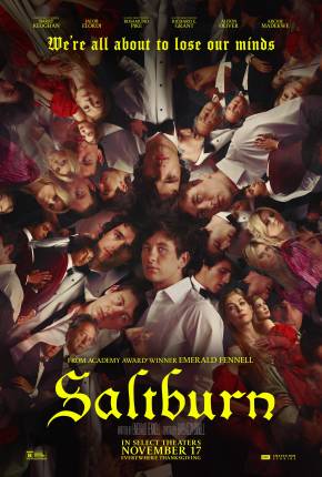 Capa para download torrent de Filme Saltburn - FAN DUB